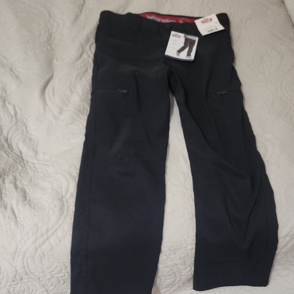 Wrangler Kids Black Cargo Pants